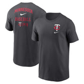Minnesota Twins Nike Logo Sketch Bar T-Shirt Sale