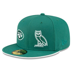 New York Jets New Era OVO x NFL 59FIFTY Fitted Hat - Green - NFL
