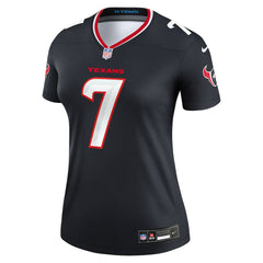 C.J. Stroud Houston Texans Women's Legend Player Performance Top - Navy - Nike