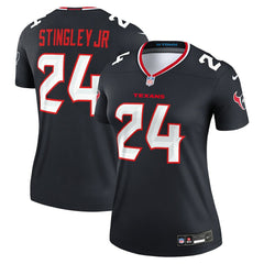 Derek Stingley Jr. Houston Texans Women's Legend Player Performance Top - Navy - Nike
