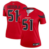 Will Anderson Jr. Houston Texans Women's Alternate Legend Player Performance Top - Red - Nike