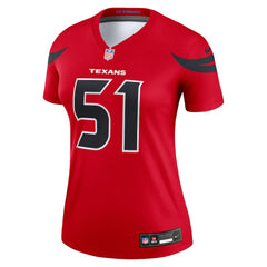 Will Anderson Jr. Houston Texans Women's Alternate Legend Player Performance Top - Red - Nike