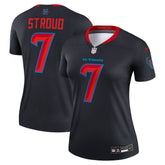C.J. Stroud Houston Texans Women's Alternate Legend Player Performance Top - Navy - Nike