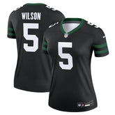 Garrett Wilson New York Jets Women's Alternate Legend Player Performance Top - Legacy Black - Nike
