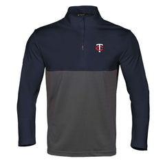 Minnesota Twins Levelwear Pursue Insignia Core Quarter-Zip Pullover Top for sale