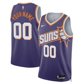 Nike Phoenix Suns Unisex Swingman Custom Jersey Purple Icon Edition