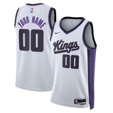Nike Sacramento Kings Unisex Swingman Custom Jersey Association Edition White
