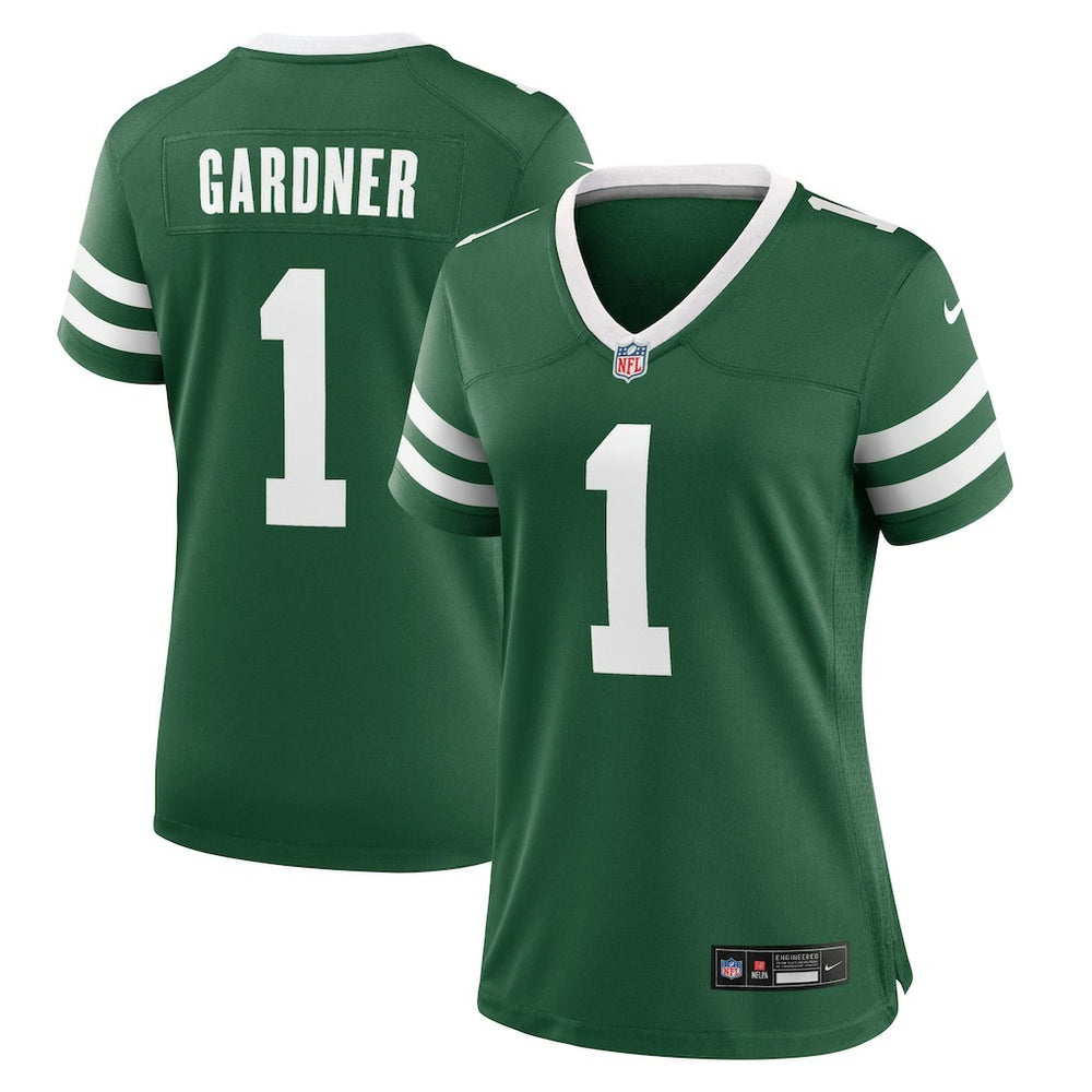 Ahmad Sauce Gardner New York Jets Women's Game Jersey - Legacy Green - Nike