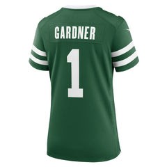 Ahmad Sauce Gardner New York Jets Women's Game Jersey - Legacy Green - Nike