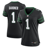 Ahmad Sauce Gardner New York Jets Women's Alternate Game Jersey - Legacy Black - Nike