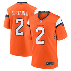 Patrick Surtain II Denver Broncos Mile High Collection Game Jersey - Orange - Nike