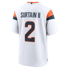 Patrick Surtain II Denver Broncos Mile High Collection Game Jersey - White - Nike