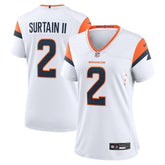Patrick Surtain II Denver Broncos Women's Mile High Collection Game Jersey - White - Nike