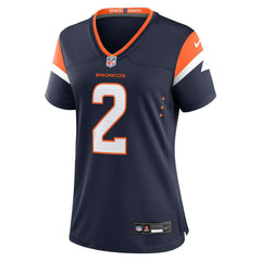 Patrick Surtain II Denver Broncos Women's Mile High Collection Alternate Game Jersey - Navy - Nike