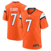 John Elway Denver Broncos Mile High Collection Retired Player Game Jersey - Orange - Nike