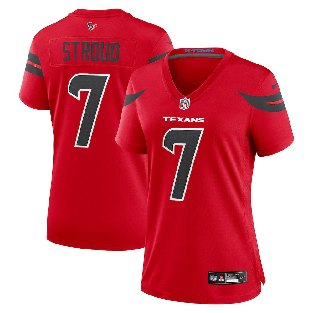 C.J. Stroud Houston Texans Women's Alternate Game Jersey - Red - Nike