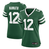 Joe Namath New York Jets Women's Retired Player Game Jersey - Legacy Green - Nike