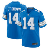 Amon-Ra St. Brown Detroit Lions Game Jersey - Blue - Nike