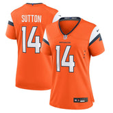 Courtland Sutton Denver Broncos Women's Mile High Collection Game Jersey - Orange - Nike
