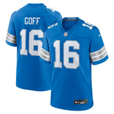 Jared Goff Detroit Lions Game Jersey - Blue - Nike