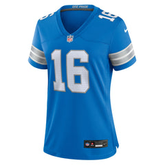 Jared Goff Detroit Lions Women's Game Jersey - Blue - Nike