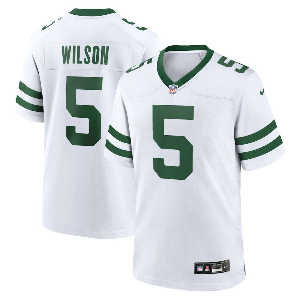 Garrett Wilson New York Jets Game Jersey - Legacy White - Nike