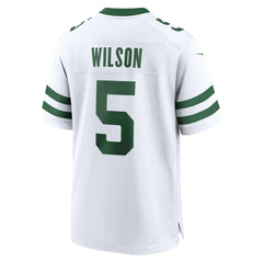 Garrett Wilson New York Jets Game Jersey - Legacy White - Nike