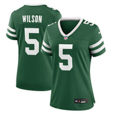 Garrett Wilson New York Jets Women's Game Jersey - Legacy Green - Nike