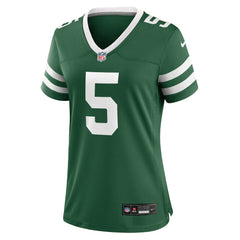 Garrett Wilson New York Jets Women's Game Jersey - Legacy Green - Nike