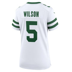 Garrett Wilson New York Jets Women's Game Jersey - Legacy White - Nike
