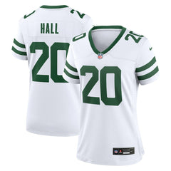 Breece Hall New York Jets Women's Game Jersey - Legacy White - Nike