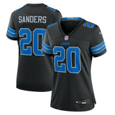 Barry Sanders Detroit Lions Women's 2nd Alternate Retired Player Game Jersey - Black - Nike