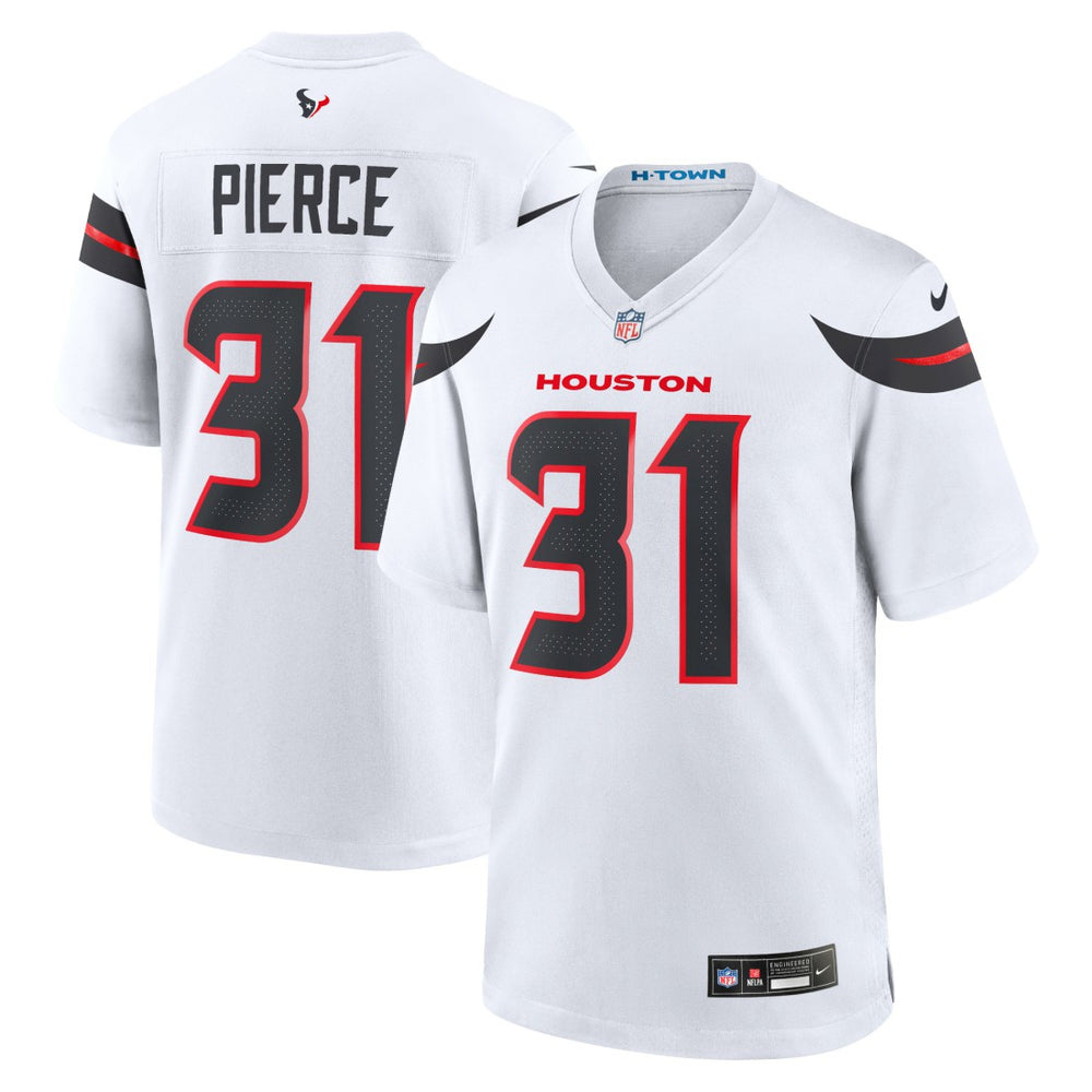 Dameon Pierce Houston Texans Game Jersey - White - Nike