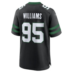 Quinnen Williams New York Jets Alternate Game Jersey - Legacy Black - Nike