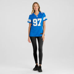 Aidan Hutchinson Detroit Lions Women's Game Jersey - Blue - Nike