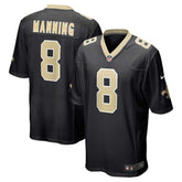 Archie Manning New Orleans Saints Retired Player Game Jersey - Black - Nike