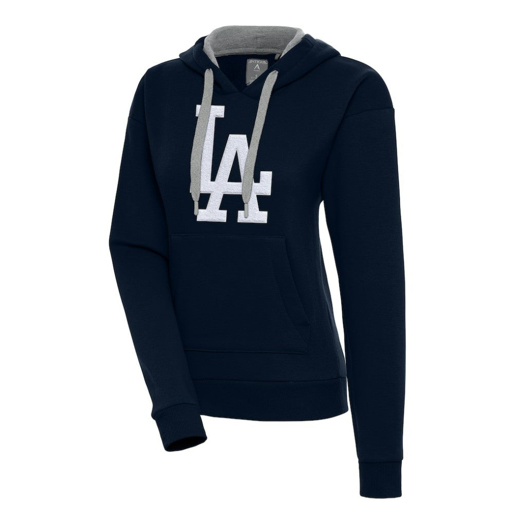 Los Angeles Dodgers Antigua Women's Victory Pullover Hoodie Discount