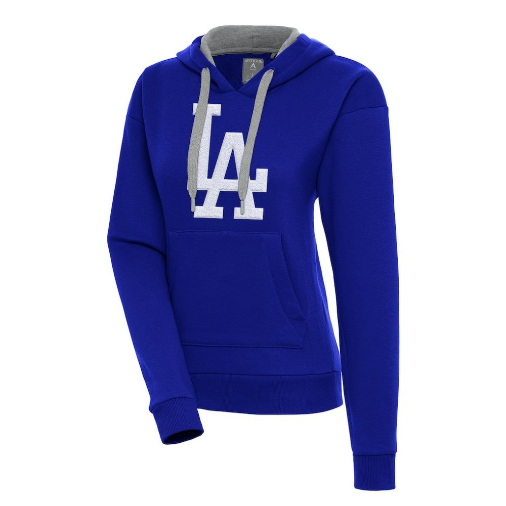 Los Angeles Dodgers Antigua Women's Victory Pullover Hoodie for sale