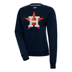 Houston Astros Antigua Women's Victory Chenille Pullover Sweatshirt Discount