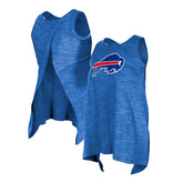 Buffalo Bills New Era Women's Plus Size Space Dye Active Tank Top - Royal - NFL