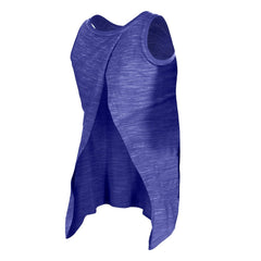 Baltimore Ravens New Era Women's Space Dye Active Tank Top - Purple - NFL