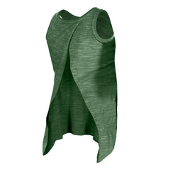 New York Jets New Era Women's Space Dye Active Tank Top - Green - NFL