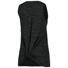 Pittsburgh Steelers New Era Women's Space Dye Active Tank Top - Black - NFL