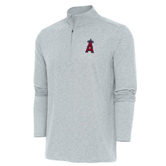 Los Angeles Angels Antigua Hunk Quarter-Zip Pullover Top for sale