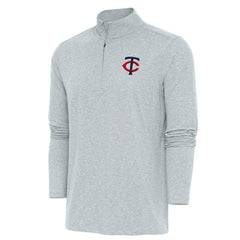 Minnesota Twins Antigua Hunk Quarter-Zip Pullover Top Sale
