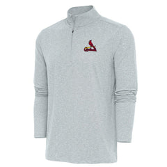 St. Louis Cardinals Antigua Hunk Quarter-Zip Pullover Top for sale