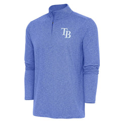 Tampa Bay Rays Antigua Hunk Quarter-Zip Pullover Top Online