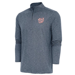 Washington Nationals Antigua Hunk Quarter-Zip Pullover Top Discount