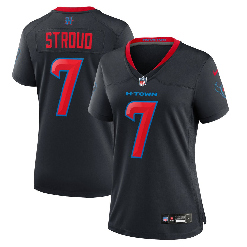 C.J. Stroud Houston Texans Women's Alternate Game Jersey - Navy - Nike