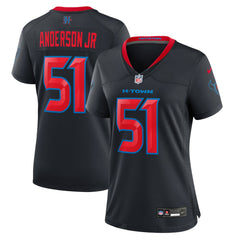 Will Anderson Jr. Houston Texans Women's 2nd Alternate Game Jersey - Navy - Nike